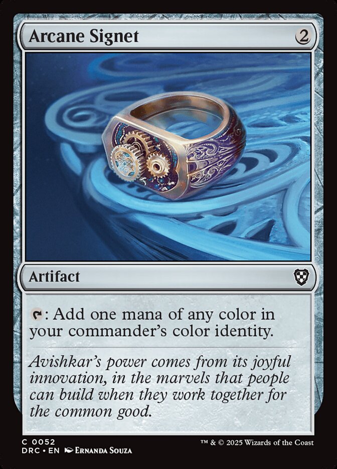 Sinete Arcano / Arcane Signet - Magic: The Gathering - MoxLand