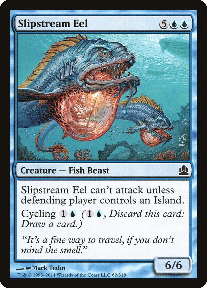 Enguia do Turbilhão / Slipstream Eel - Magic: The Gathering - MoxLand