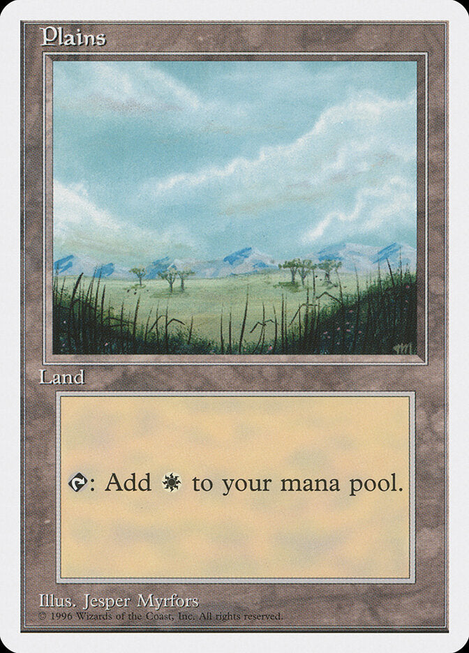 Planície / Plains - Magic: The Gathering - MoxLand