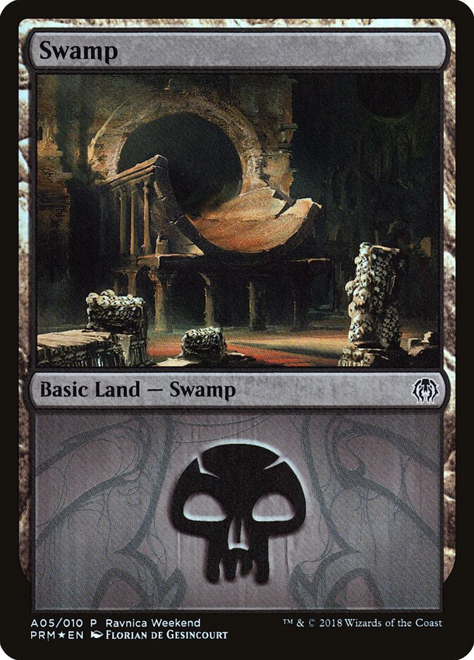 Pântano / Swamp - Magic: The Gathering - MoxLand