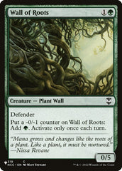 Barreira de Raízes / Wall of Roots - Magic: The Gathering - MoxLand