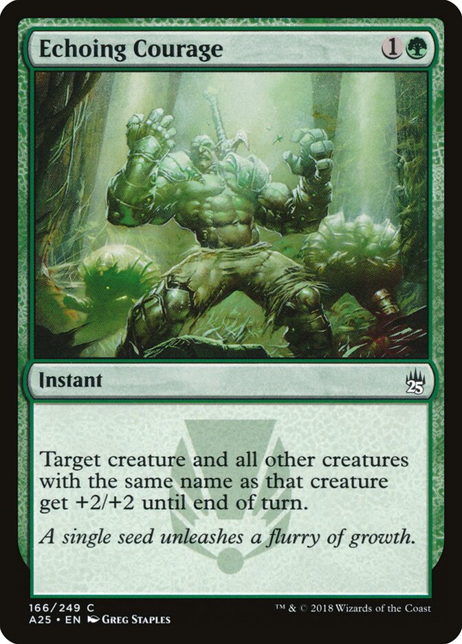 Coragem Reverberante / Echoing Courage - Magic: The Gathering - MoxLand