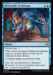 Técnica do Passo Fluvial / Riverwalk Technique - Magic: The Gathering - MoxLand