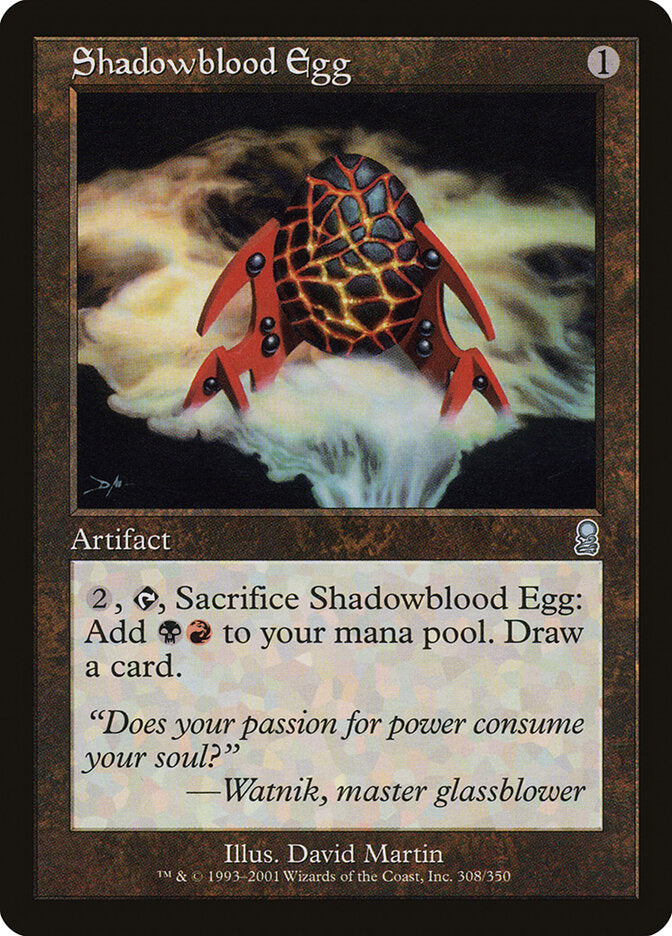 Ovo de Shadowblood / Shadowblood Egg - Magic: The Gathering - MoxLand