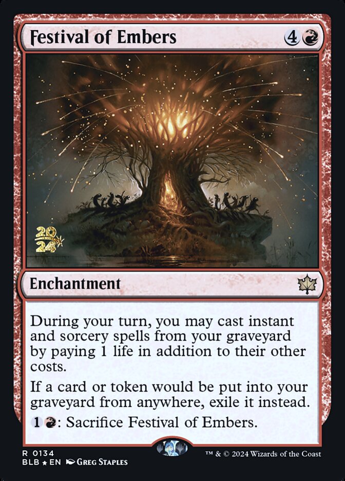 Festival of Embers - Magic: The Gathering - MoxLand