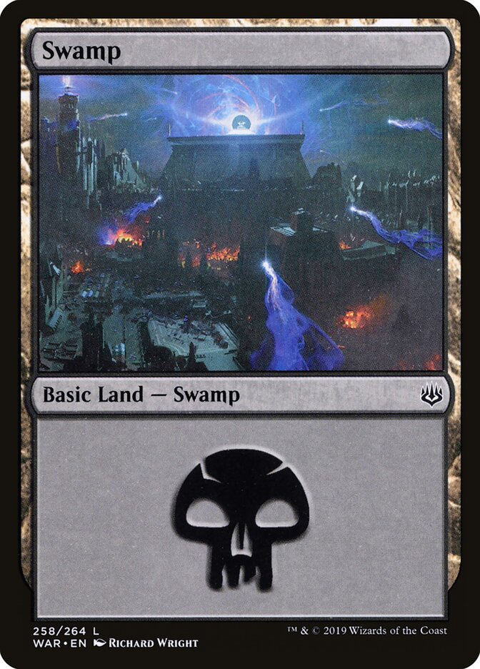 Pântano / Swamp - Magic: The Gathering - MoxLand