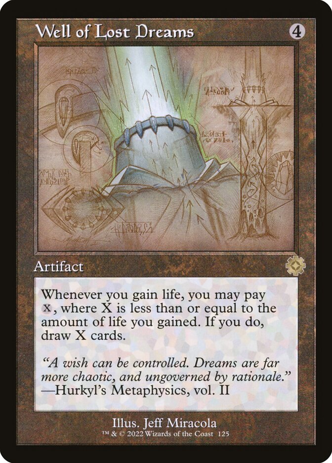 Poço dos Sonhos Perdidos / Well of Lost Dreams - Magic: The Gathering - MoxLand