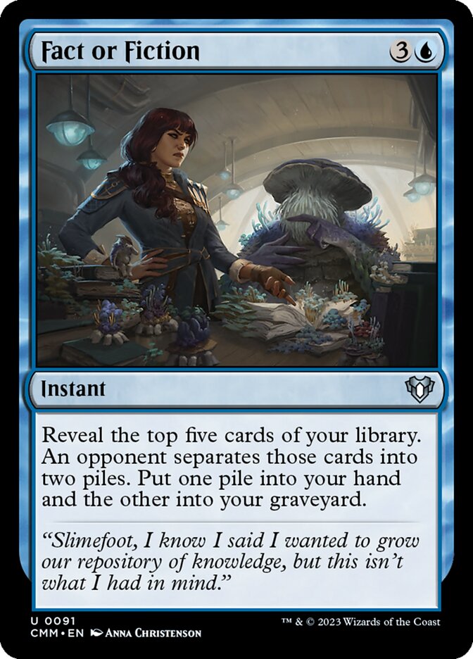 Fato ou Ficção / Fact or Fiction - Magic: The Gathering - MoxLand