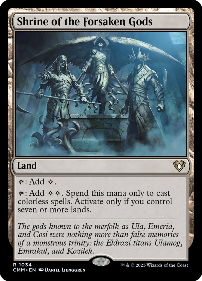 Santuário dos Deuses Esquecidos / Shrine of the Forsaken Gods - Magic: The Gathering - MoxLand