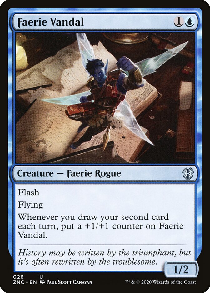 Vândalo Fada / Faerie Vandal - Magic: The Gathering - MoxLand