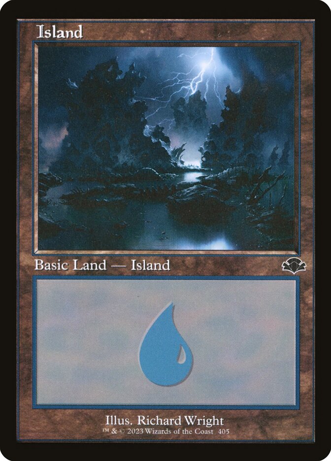 Ilha / Island - Magic: The Gathering - MoxLand