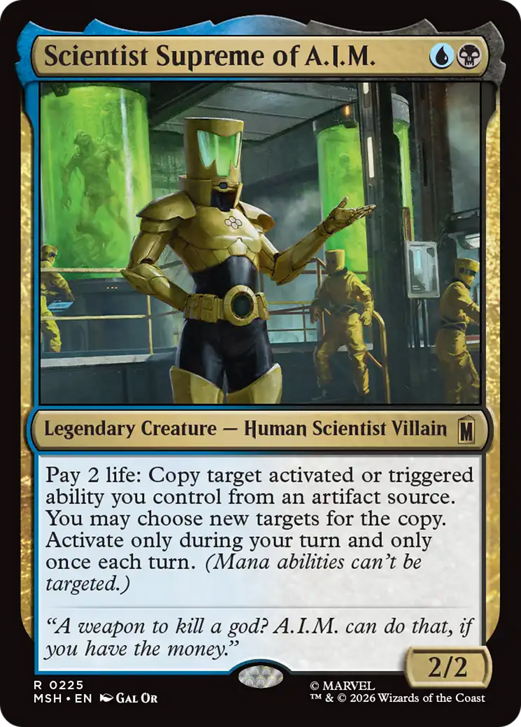 Scientist Supreme of A.I.M. - Magic: The Gathering - MoxLand