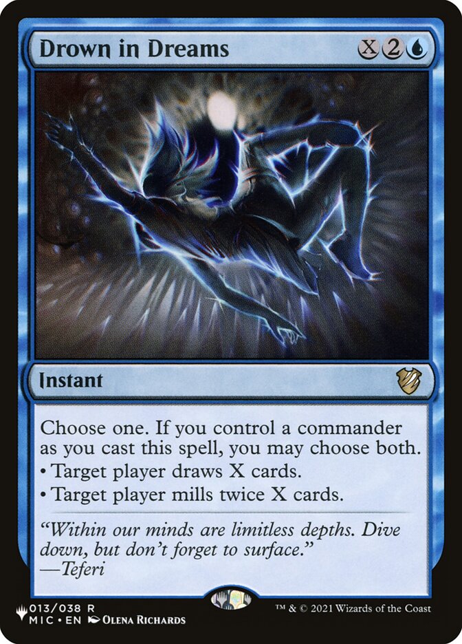 Afogar em Sonhos / Drown in Dreams - Magic: The Gathering - MoxLand
