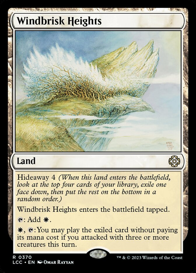 Cumes dos Ventos Velozes / Windbrisk Heights - Magic: The Gathering - MoxLand