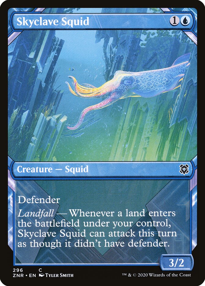 Lula do Enclave Celeste / Skyclave Squid - Magic: The Gathering - MoxLand