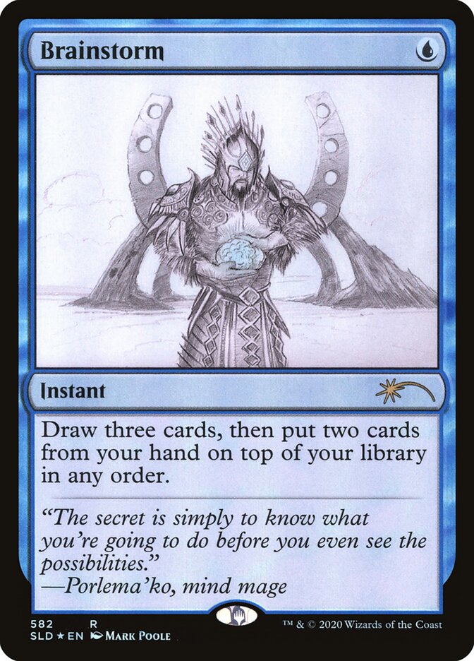 Tempestade Cerebral / Brainstorm - Magic: The Gathering - MoxLand