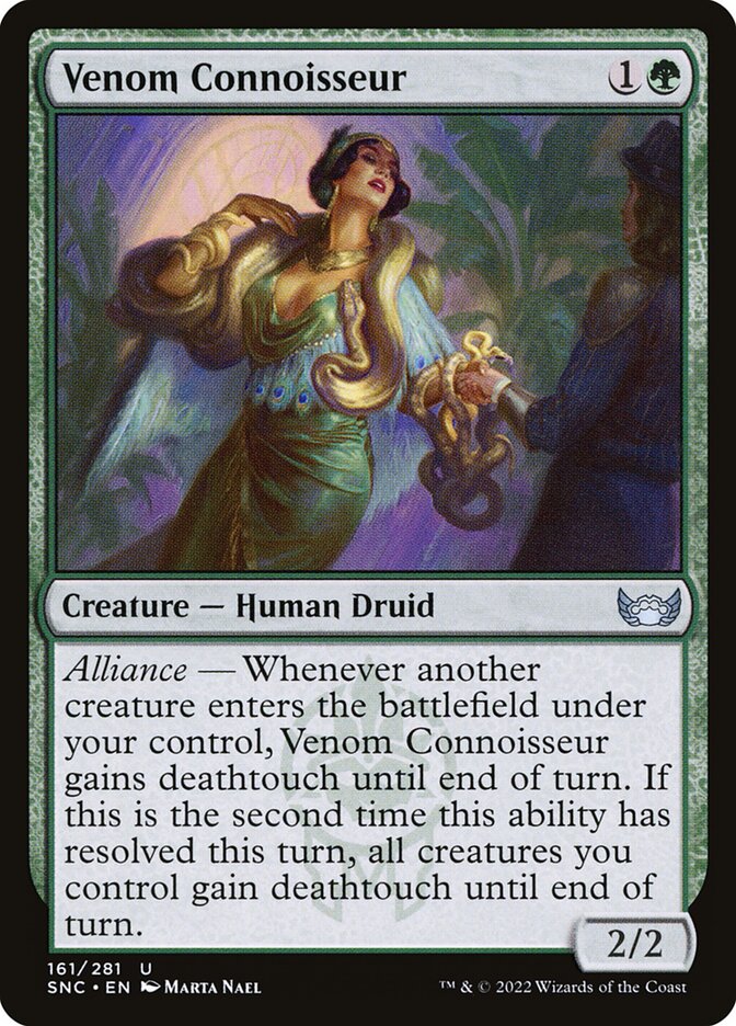 Conhecedora de Peçonhas / Venom Connoisseur - Magic: The Gathering - MoxLand