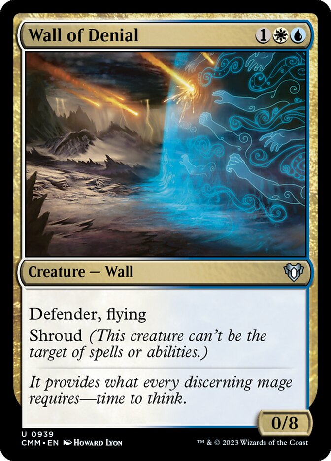 Barreira da Negação / Wall of Denial - Magic: The Gathering - MoxLand