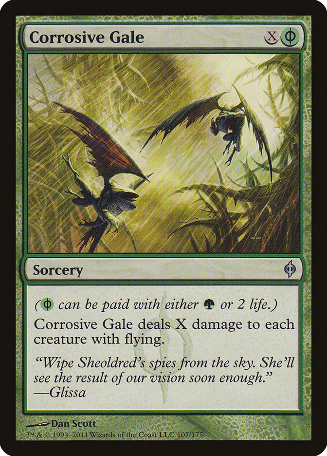 Vendaval Corrosivo / Corrosive Gale - Magic: The Gathering - MoxLand