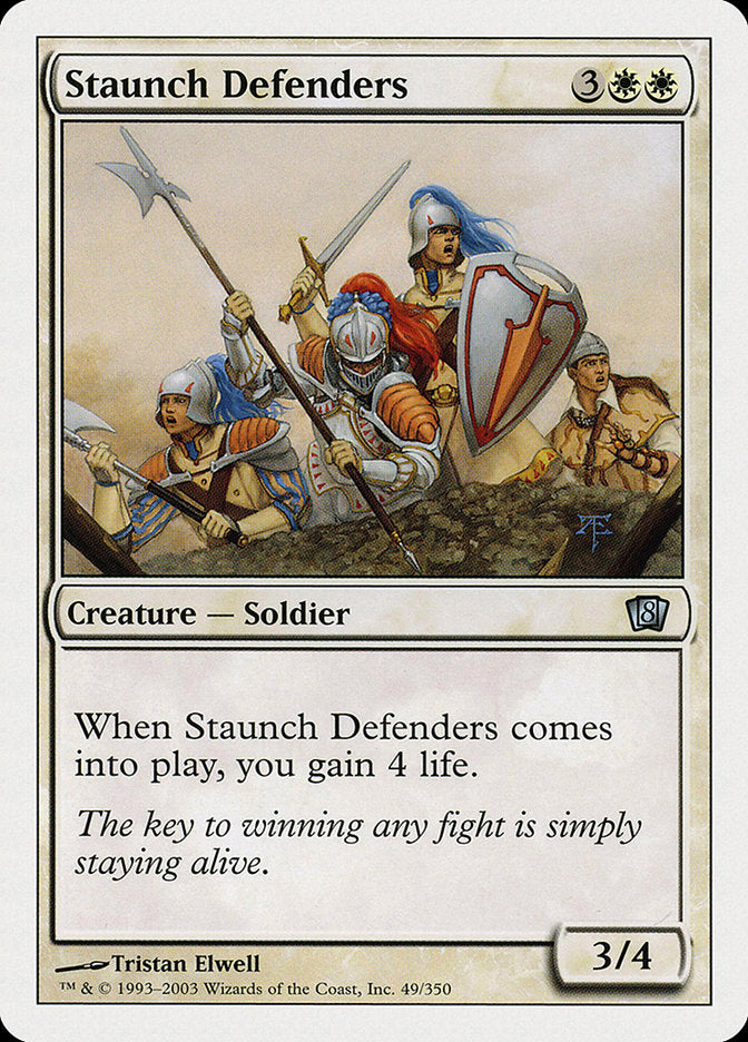 Defensores Inabaláveis / Staunch Defenders - Magic: The Gathering - MoxLand