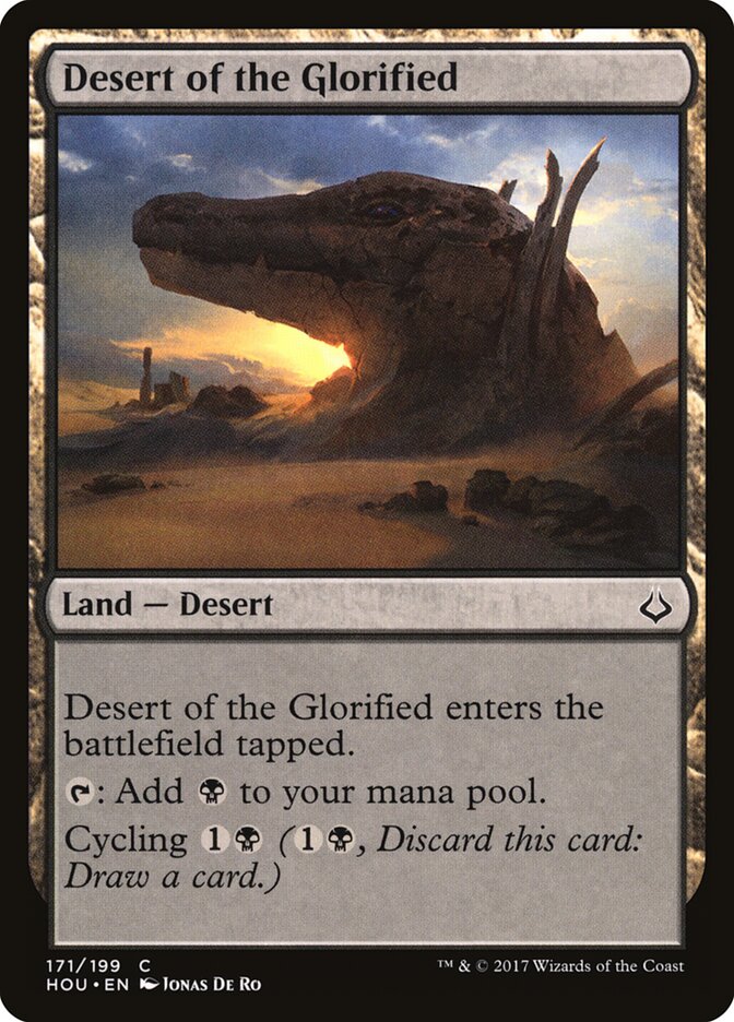Deserto da Glorificada / Desert of the Glorified - Magic: The Gathering - MoxLand