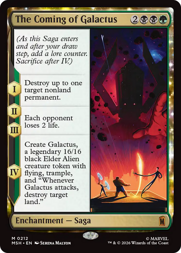 The Coming of Galactus - Magic: The Gathering - MoxLand