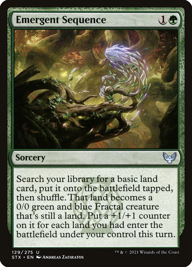 Sequência Emergente / Emergent Sequence - Magic: The Gathering - MoxLand