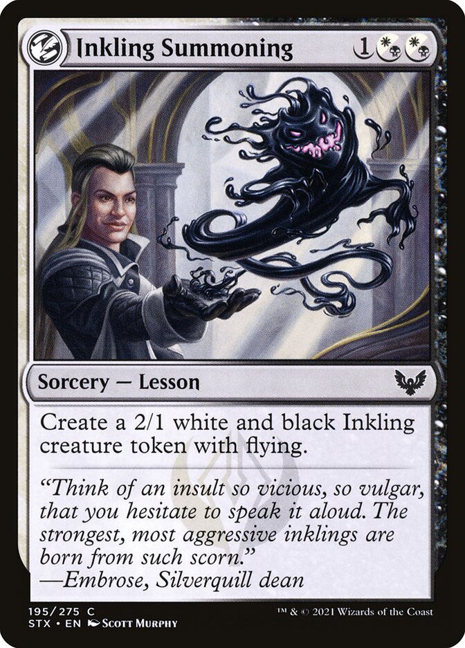 Invocação do Nanquíneo / Inkling Summoning - Magic: The Gathering - MoxLand