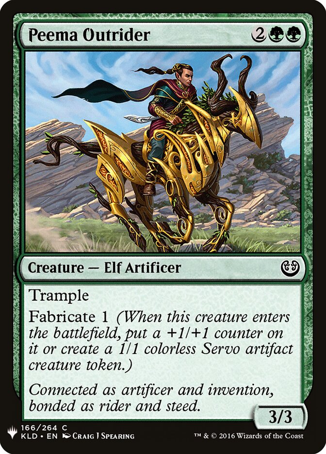 Vanguardeiro de Peema / Peema Outrider - Magic: The Gathering - MoxLand