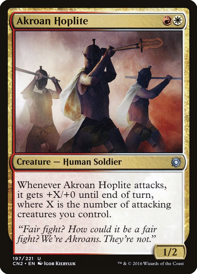 Hoplita Acrosano / Akroan Hoplite - Magic: The Gathering - MoxLand