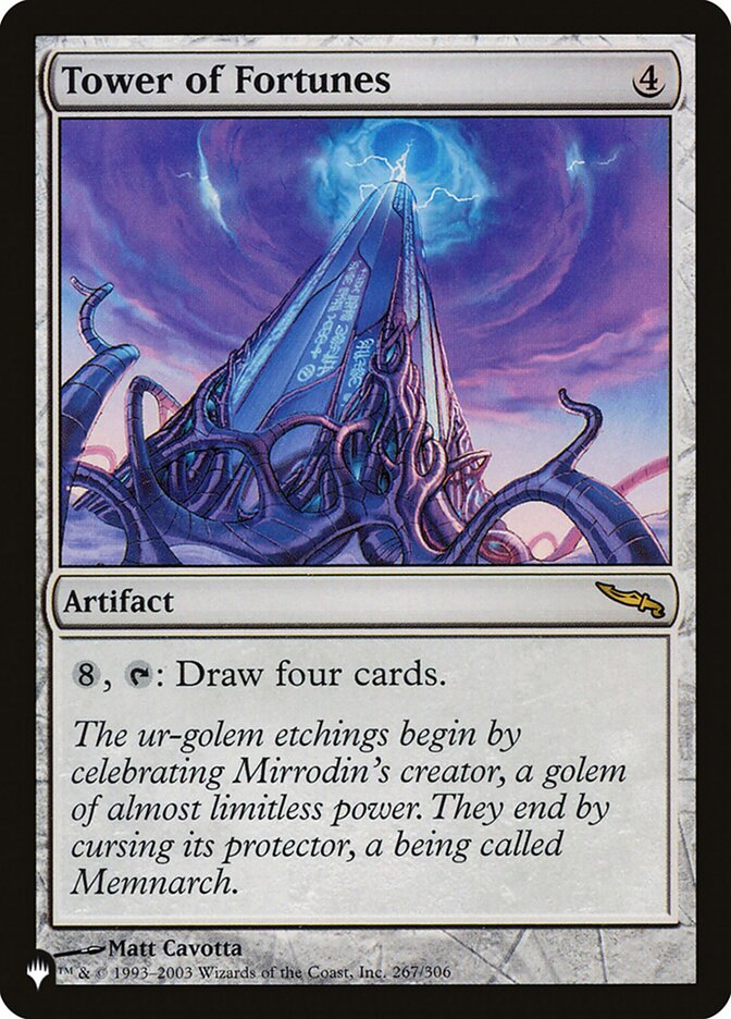 Torre de Opulência / Tower of Fortunes - Magic: The Gathering - MoxLand