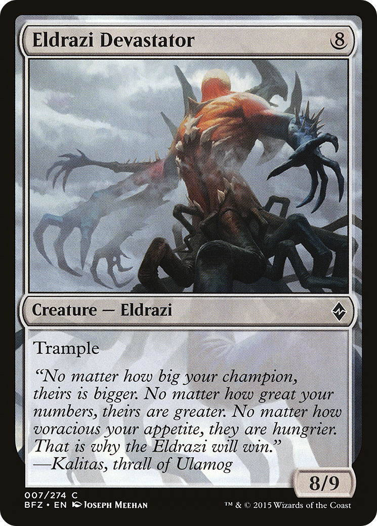 Devastador Eldrazi / Eldrazi Devastator - Magic: The Gathering - MoxLand