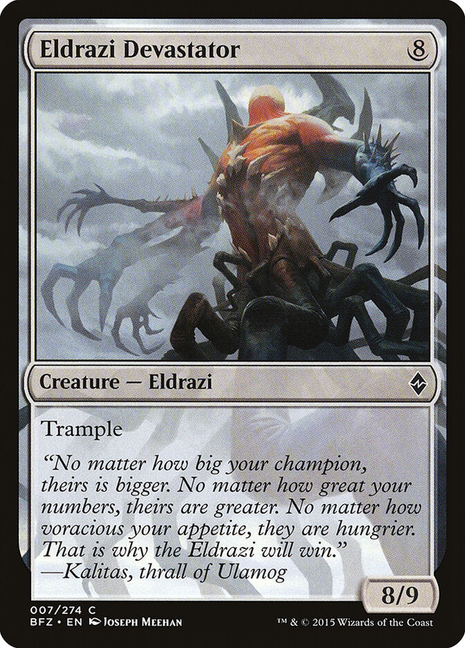 Devastador Eldrazi / Eldrazi Devastator - Magic: The Gathering - MoxLand