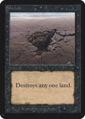 Sinkhole / Sinkhole - Magic: The Gathering - MoxLand