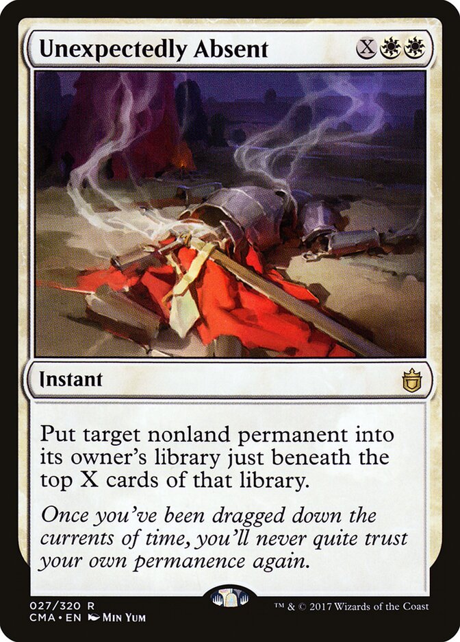 Ausência Inesperada / Unexpectedly Absent - Magic: The Gathering - MoxLand