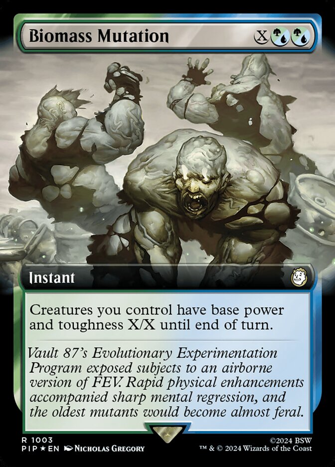 Mutação de Biomassa / Biomass Mutation - Magic: The Gathering - MoxLand