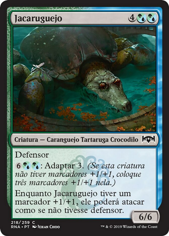 Jacaruguejo / Scuttlegator - Magic: The Gathering - MoxLand