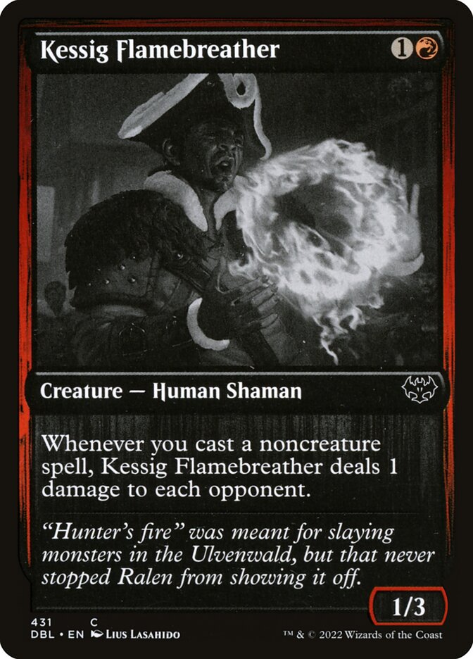 Sopra-fogo de Kessig / Kessig Flamebreather - Magic: The Gathering - MoxLand