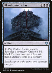 Altar Ensanguentado / Bloodsoaked Altar - Magic: The Gathering - MoxLand