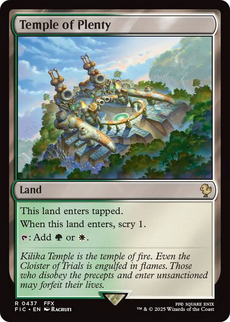 Templo da Fartura / Temple of Plenty - Magic: The Gathering - MoxLand