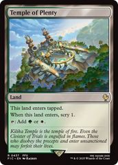 Templo da Fartura / Temple of Plenty - Magic: The Gathering - MoxLand