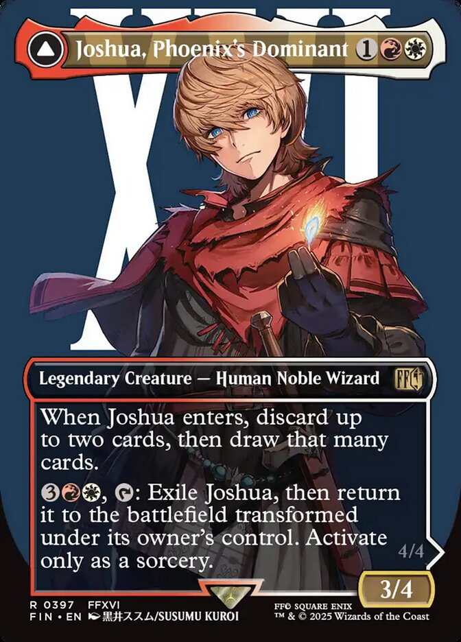 Joshua, Dominante da Fênix / Joshua, Phoenix's Dominant - Magic: The Gathering - MoxLand