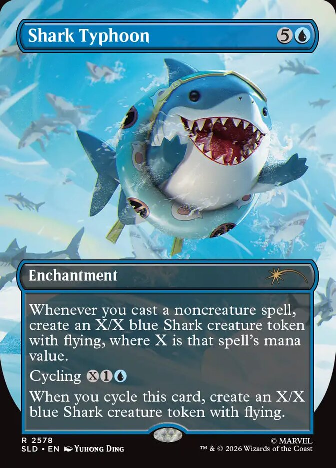 Tufão de Tubarões / Shark Typhoon - Magic: The Gathering - MoxLand