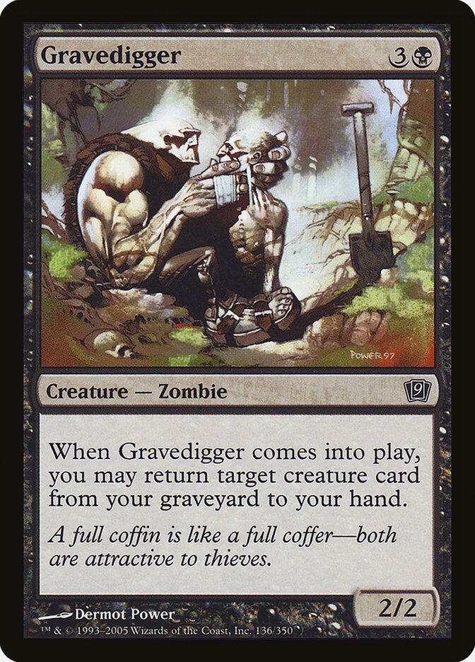 Coveiro / Gravedigger - Magic: The Gathering - MoxLand