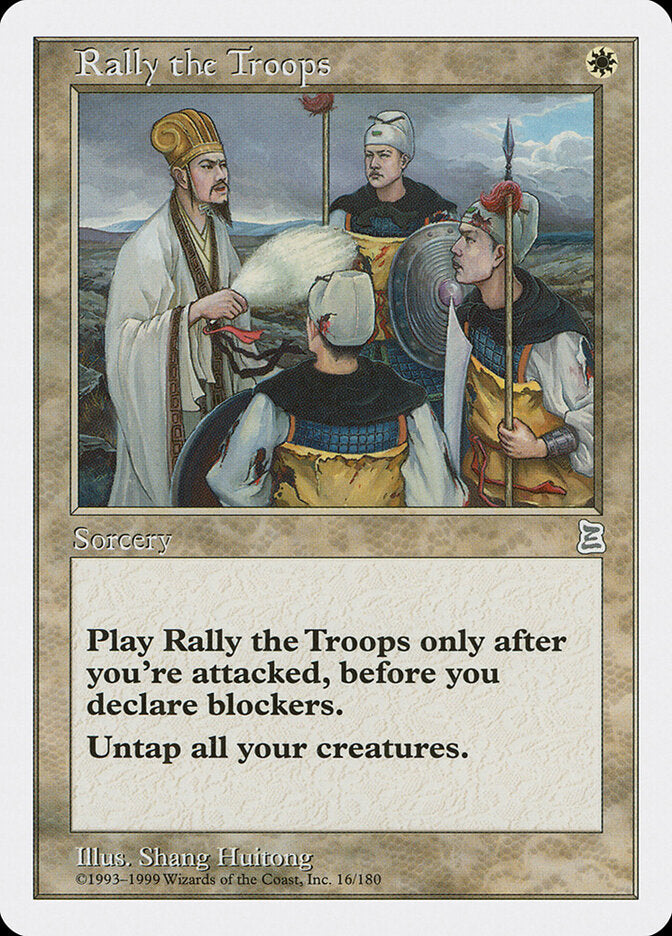 Rally the Troops - Magic: The Gathering - MoxLand
