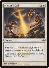 Chamado do Mestre / Master's Call - Magic: The Gathering - MoxLand