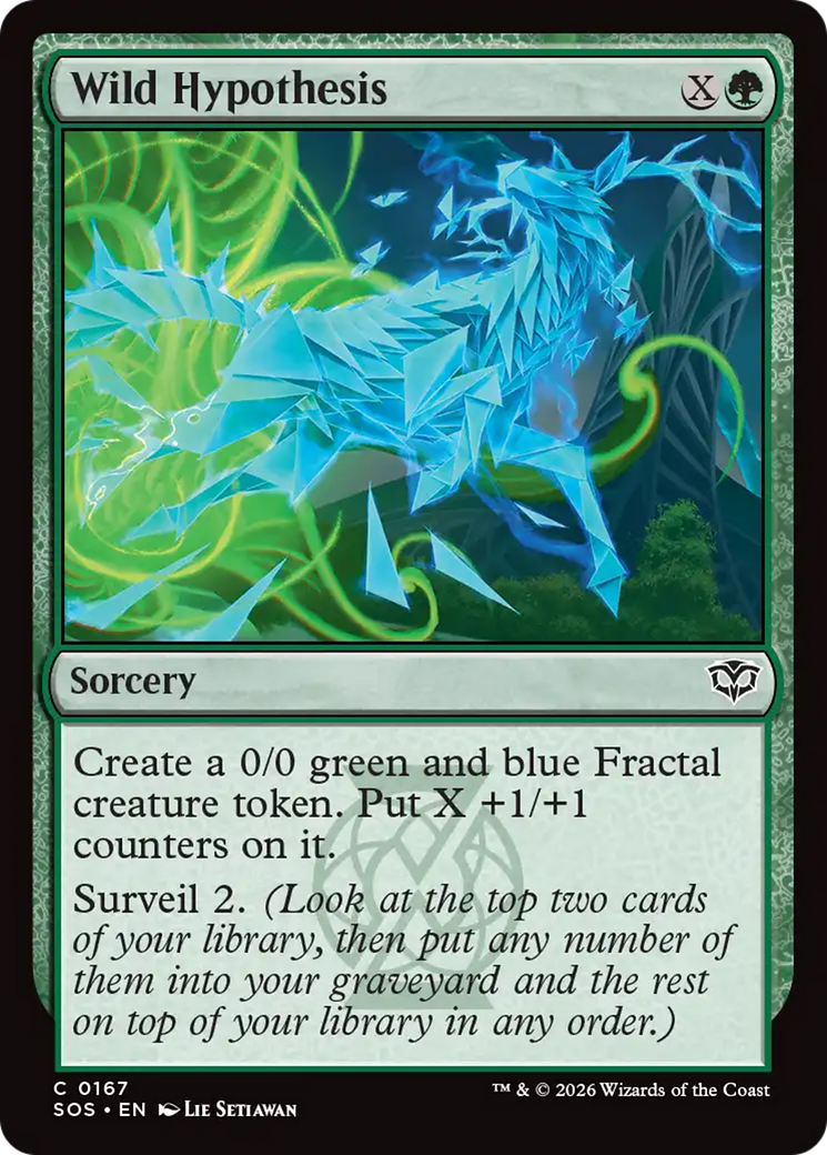 Wild Hypothesis - Magic: The Gathering - MoxLand