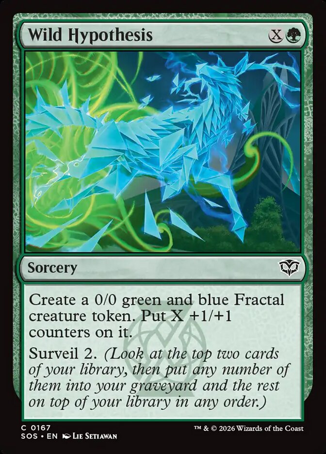 Wild Hypothesis - Magic: The Gathering - MoxLand