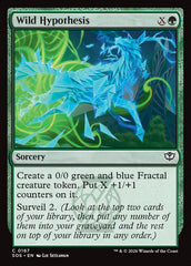Wild Hypothesis - Magic: The Gathering - MoxLand