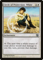 Círculo de Proteção: Branco / Circle of Protection: White - Magic: The Gathering - MoxLand